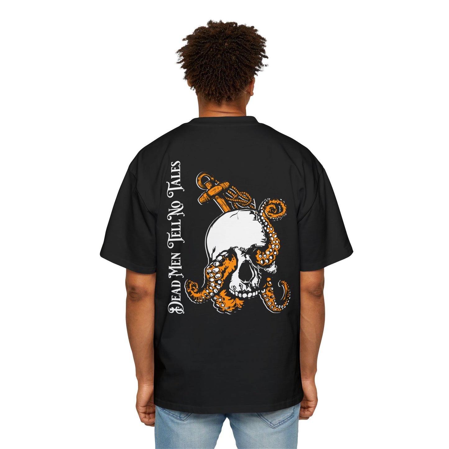 "Dead Men Tell No Tales" Men's Oversized Tee