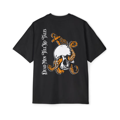 "Dead Men Tell No Tales" Men's Oversized Tee