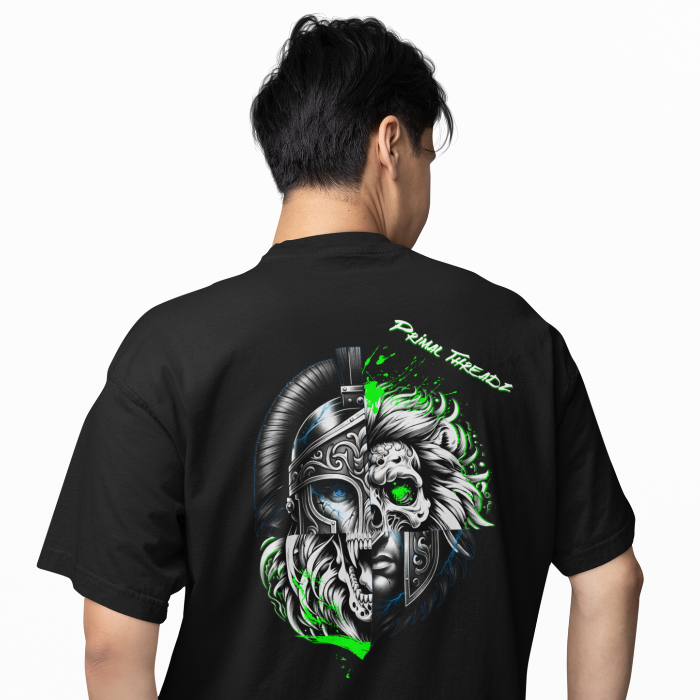 "Lion Of Sparta" Men's Oversized Tee