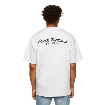 "Primal Club" Men's Oversized Tee