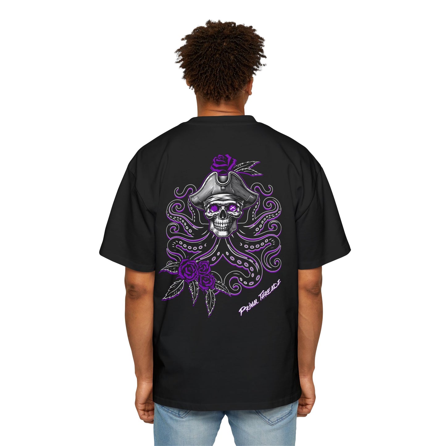 "Kraken Royalty" Men's Oversized Tee